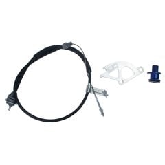 BBK Adjustable Clutch Cable And Quadrant With Firewall Adjuster Mustang 1996-2004