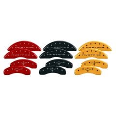 MGP Brake Caliper Cover Set With Mustang And Tri-Bar Logos Performance Pack EcoBoost 2015-2017