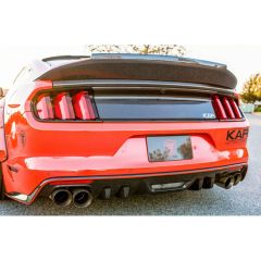 Trufiber Rear Valance Quad Tip LG269 Carbon Fiber Premium GT/EcoBoost Mustang 2015-2017