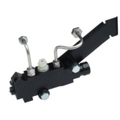 Brake Combination Valve Black Disc/Disc For Wilwood Tandem Master Cylinder/Oval Master Cylinder Mustang 1965-1973