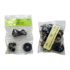 AMK Products Brake And Fuel Line Fastener Kit 250 Mustang 1971-1973
