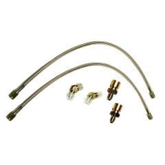 Wilwood Flexline Brake Hose Kit Front SVO 1984-1986 and Mustang V8 1987-1993