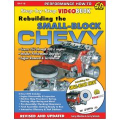 CarTech Book With DVD Step-By-Step Rebuilding The Small Block Chevy Engine
