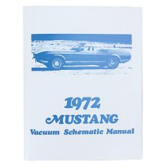 Jim Osborn Reproductions Book 1972 Mustang Vacuum Schematic Manual