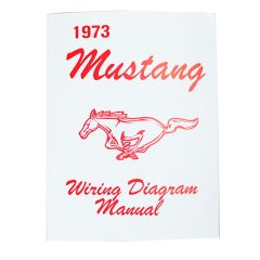 Jim Osborn Reproductions Wiring Diagram Manual 1973 Mustang