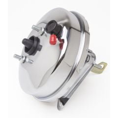 CJ Classic Trucks Brake Booster 8" Single Diaphragm Chrome C10 1960-1966