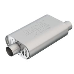 Borla CrateMuffler ATAK 2-1/2" Offset/ Center High Output Small Block Chevrolet 350/ 383/ 406