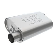 Borla CrateMuffler ATAK 3" Offset/Offset High Output Small Block Chevrolet 350/ 383/ 406