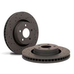 Hawk Performance Front Brake Rotor Talon Pair Mustang V6 2005-2010