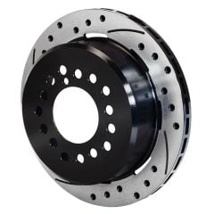 Wilwood Rear Brake Rotor Dynalite SRP Drilled/Slotted 12.19" For Driver Side Mustang 1965-1969