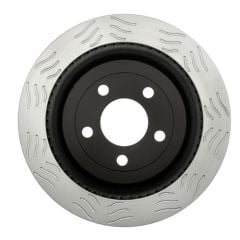 Raybestos Brake Rotor Slotted Rear Mustang Performance Pack EcoBoost/ GT 2015-23