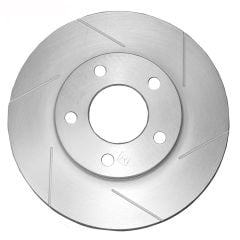 StopTech Brake Rotor Slotted Front Passenger Side Mustang V6/GT 1994-2004