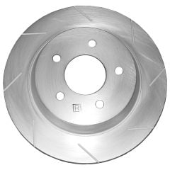StopTech Brake Rotor Slotted Rear Passenger Side Cobra/Mach 1/Bullitt Mustang 1994-2004