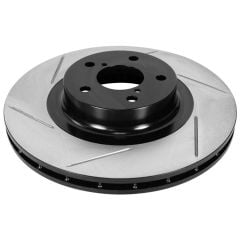 StopTech Brake Rotor Slotted Front Passenger Side Mustang V6 2005-2010