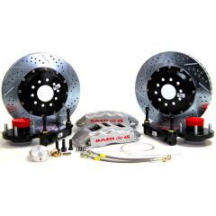 Brake System 14 Inch Front Extreme+ Silver 97-03 F150 RWD BAER Brakes