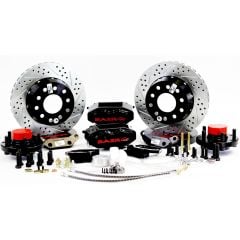 Baer Brakes SS4+ Front Brake System with Black Calipers & 11” Rotors Mustang 1971-1973