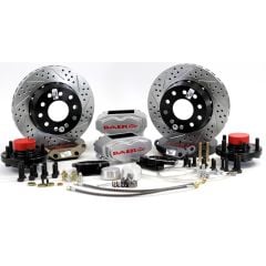 Baer Brakes Front Brake System SS4-Plus 11" Silver Mustang 1971-1973