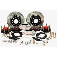 Baer Brakes SS4-Plus Deep Stage Drag Race 11" Front Brake System Clear Mustang 1968-1969