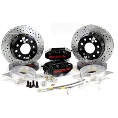 Brake System 11 Inch Rear SS4+ No Park Brake Black Ford 9 Inch BAER Brakes