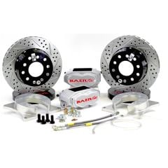Brake System 11 Inch Rear SS4+ Deep Stage Clear 2015 Mustang BAER Brakes