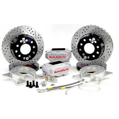 Brake System 11 Inch Rear SS4+ Deep Stage Clear Ford 8.8 Inch BAER Brakes