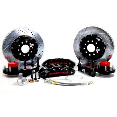 Baer Brakes Extreme+ Front Brake System with Black Calipers 5-Lug Chevy C10 1960-1987