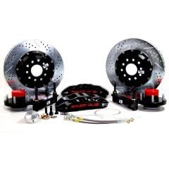 Baer Brakes Extreme+ Front Brake System with Black Calipers 6-Lug Chevy C10 1960-1987