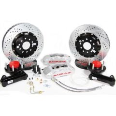 Baer Brakes Pro+ Front Brake System with Silver Calipers/ 13” Rotors Mustang 1965-1966