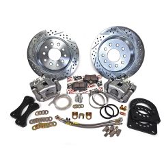 Baer Brakes Disc Brake Kit IronSport GM Rear 11.65" 10-Bolt/12-Bolt W/Park Brake For Non-Staggered Shocks