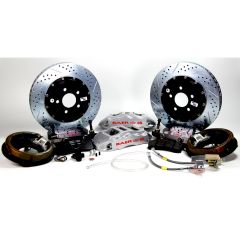 Baer Brakes Extreme-Plus Rear Brake System 5-Lug 15" Silver with Park Brake Chevrolet C10 1960-1987