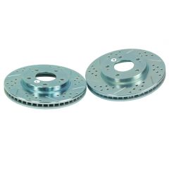 Baer Brakes Sport 11.31" Rear Brake Rotor Pair Mustang 1984-1986
