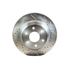 Baer Brakes 14” X 1.181” Slotted/Drilled Zinc Passenger-Side Replacement Rotor for AlumaSport Rear System