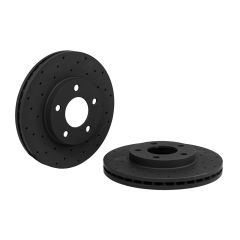 Hawk Performance Front Brake Rotor Talon Pair Mustang V6/GT 1994-2004