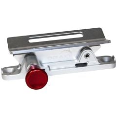 Scott Drake Fire Extinguisher Mount Clear Anodized Bronco 1966-1977