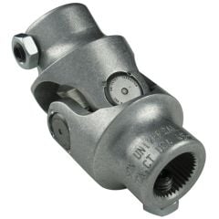 Borgeson Steering U-Joint 3/4"-36 Spline X 3/4" Double-D Aluminum
