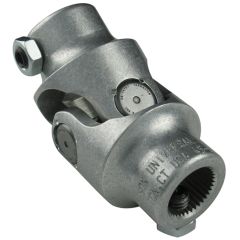 Borgeson Steering Universal Joint; Aluminum; 3/4DD X 1DD