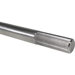 Borgeson Steering Shaft; 3/4-36 Splined; Aluminum; 22in. Long; 2in. Spline Length