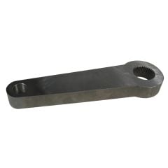 Borgeson Pitman Arm Flat Steel Bendable 6" Centers For 122/ 525/ 605 GM Saginaw Steering Box
