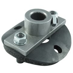 Borgeson Steering Coupler Half Rag Joint 3/4"-30 Spline With Steering Box Side