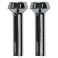 Door Lock Knob Chrome Pair Bronco 1966-1967