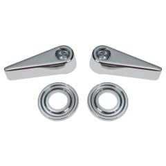 CJ Classic Trucks Seat Latch Handle And Bezel Set Bronco 1968-1970