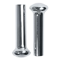 Door Lock Knob Chrome Pair Bronco 1968-1977