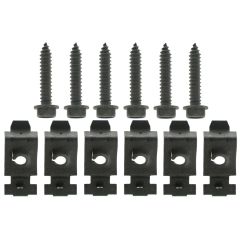 AMK Products Armrest Pad Clip And Screw Set Bronco 1968-1977