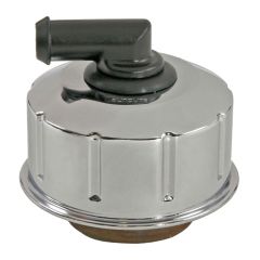 Scott Drake Oil Cap Chrome Closed Emissions With Elbow And Autolite Logo Bronco 1968-1977