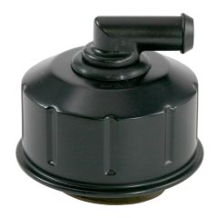 Scott Drake Oil Cap Black Twist-On Style With PCV Elbow Bronco 1967-1977