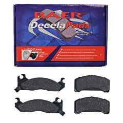 Baer Brakes Front Brake Pad Decelapad Set Mustang 5.0 1987-1993