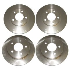 Raybestos Front And Rear Brake Rotor Kit Mustang V6/GT 1994-2004