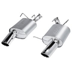 Borla Axle-Back Exhaust System  S-Type Stinger Stainless Steel 2-3/4" Mustang GT500 2011-2012