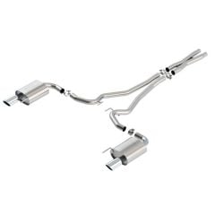 Borla Cat-Back Exhaust System 2-1/2" ATAK Stainless Steel With 4" Polished Tips Mustang GT 2015-2017