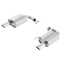 Borla Axle-Back Exhaust Kit 2-1/2" S-Type Stainless Steel With 4" Polished Tips Mustang GT 2015-2017